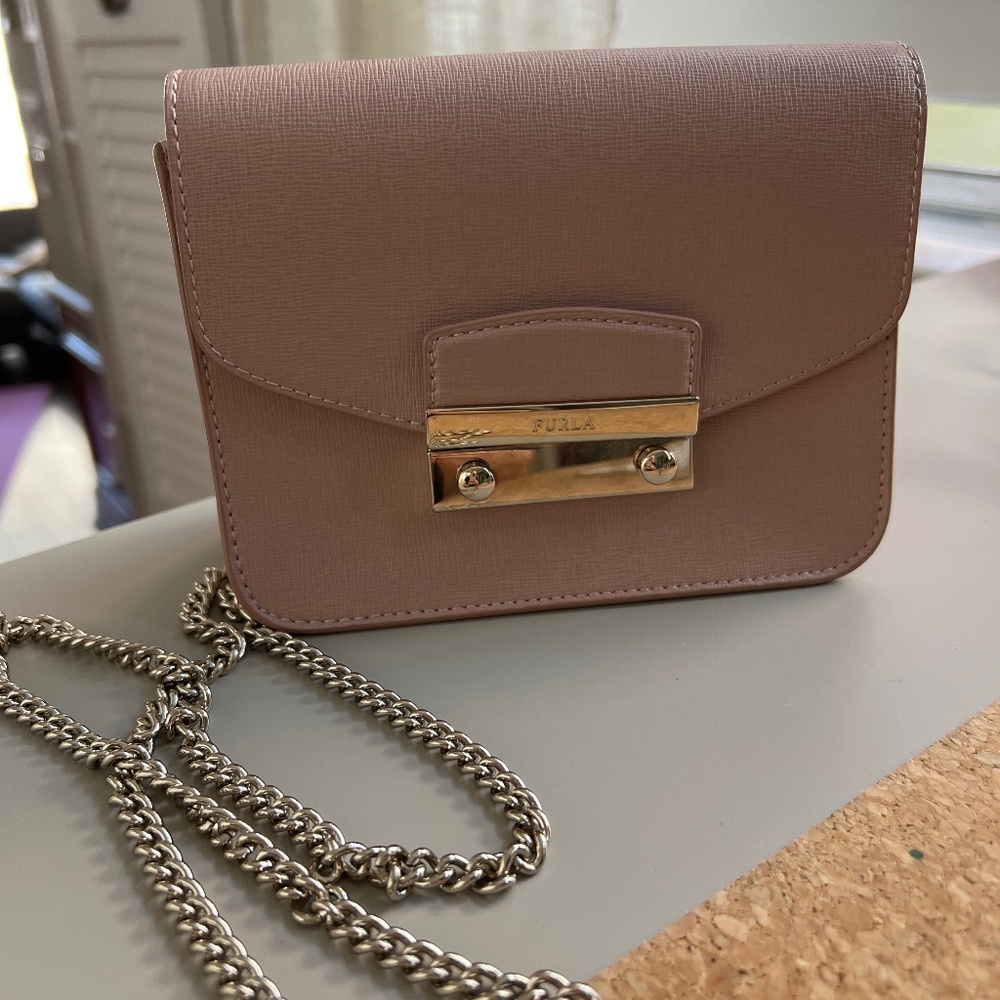 Furla mini chain bag